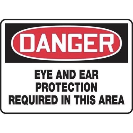 Accuform OSHA CAUTION Safety Sign FORKLIFT MVHR695XP MVHR695XP